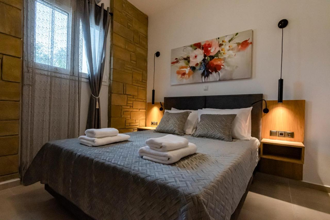 Rikanthos Stone Sea View Apartment Ι Faleliana Ngoại thất bức ảnh