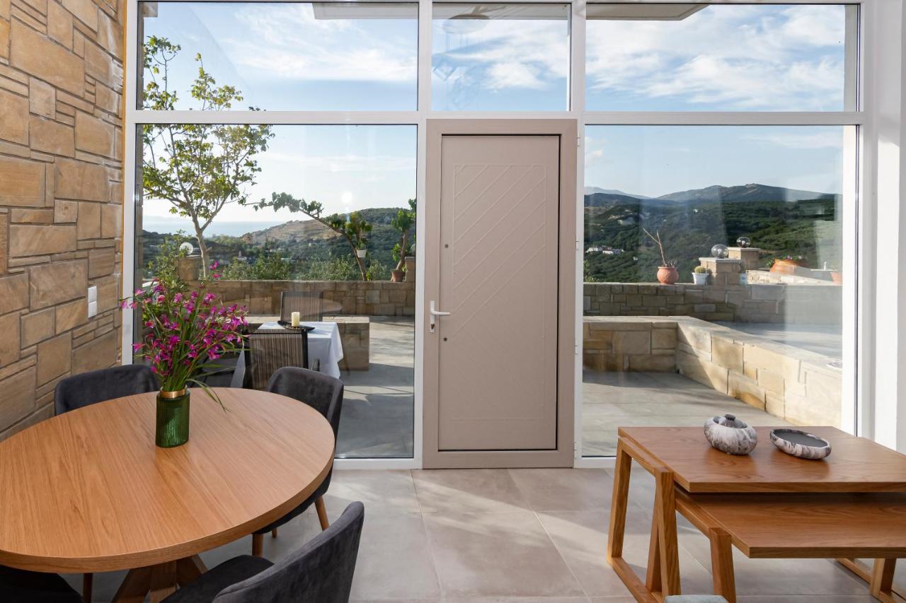Rikanthos Stone Sea View Apartment Ι Faleliana Ngoại thất bức ảnh