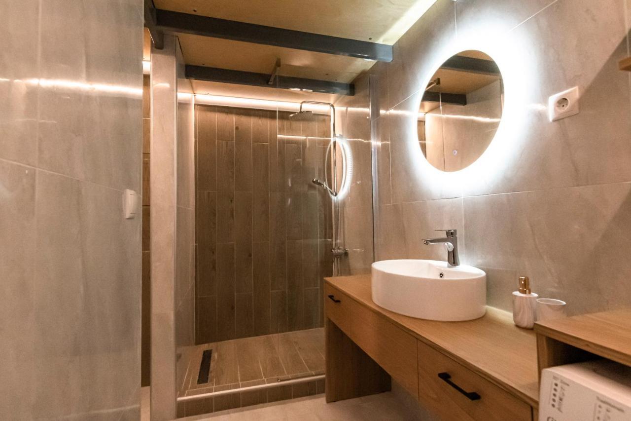 Rikanthos Stone Sea View Apartment Ι Faleliana Ngoại thất bức ảnh