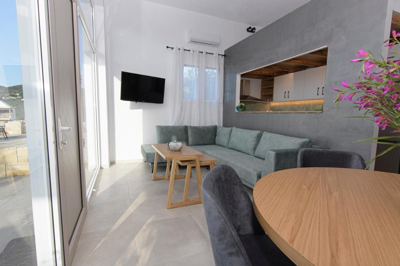 Rikanthos Stone Sea View Apartment Ι Faleliana Ngoại thất bức ảnh