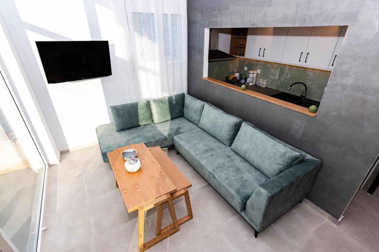 Rikanthos Stone Sea View Apartment Ι Faleliana Ngoại thất bức ảnh