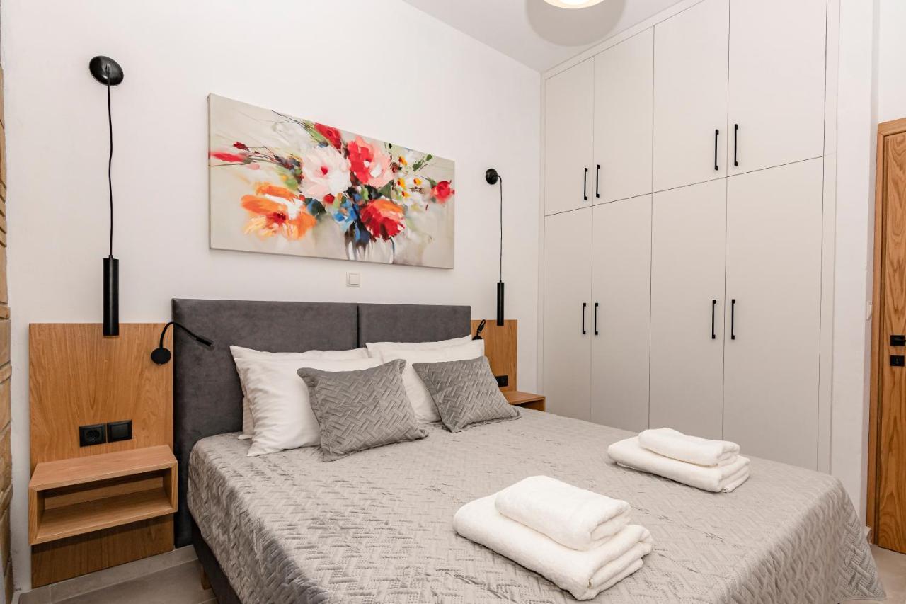 Rikanthos Stone Sea View Apartment Ι Faleliana Ngoại thất bức ảnh