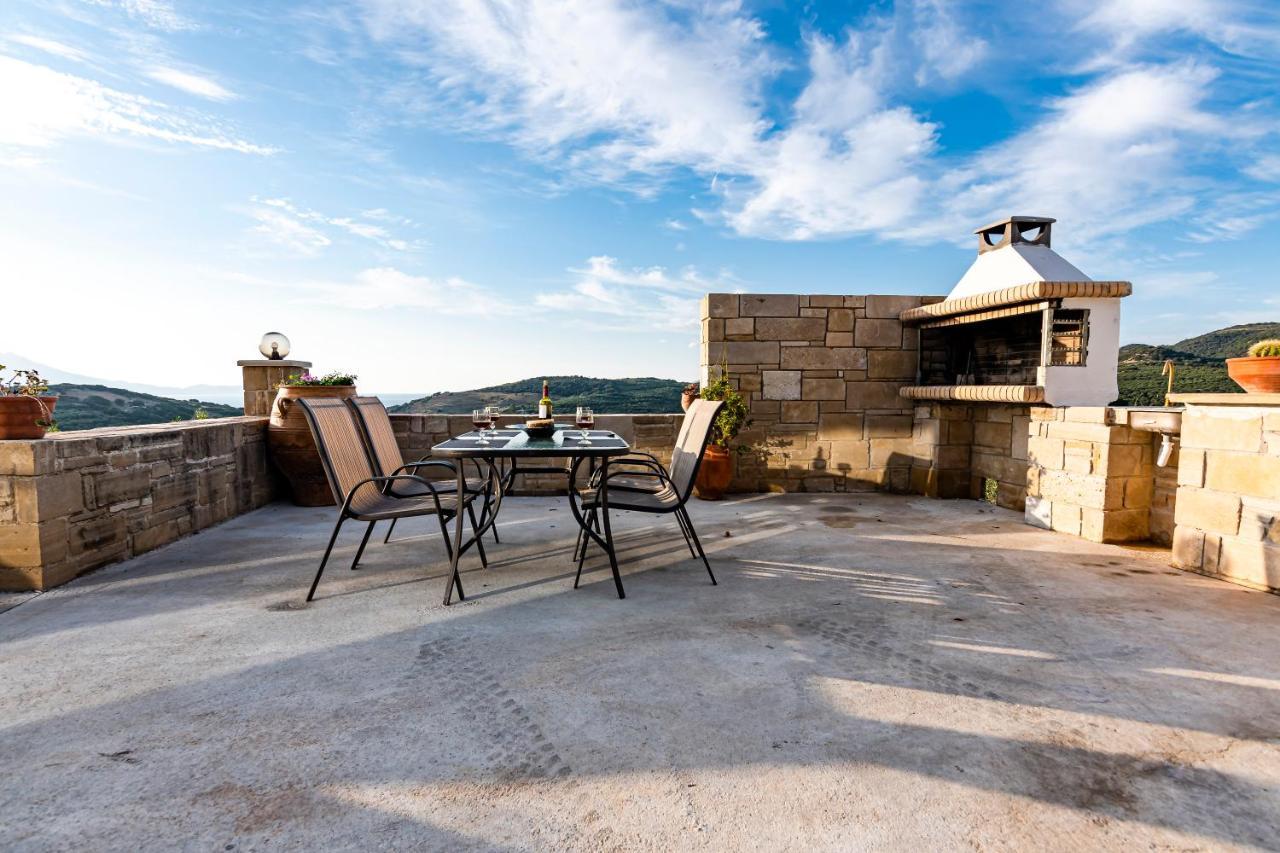 Rikanthos Stone Sea View Apartment Ι Faleliana Ngoại thất bức ảnh