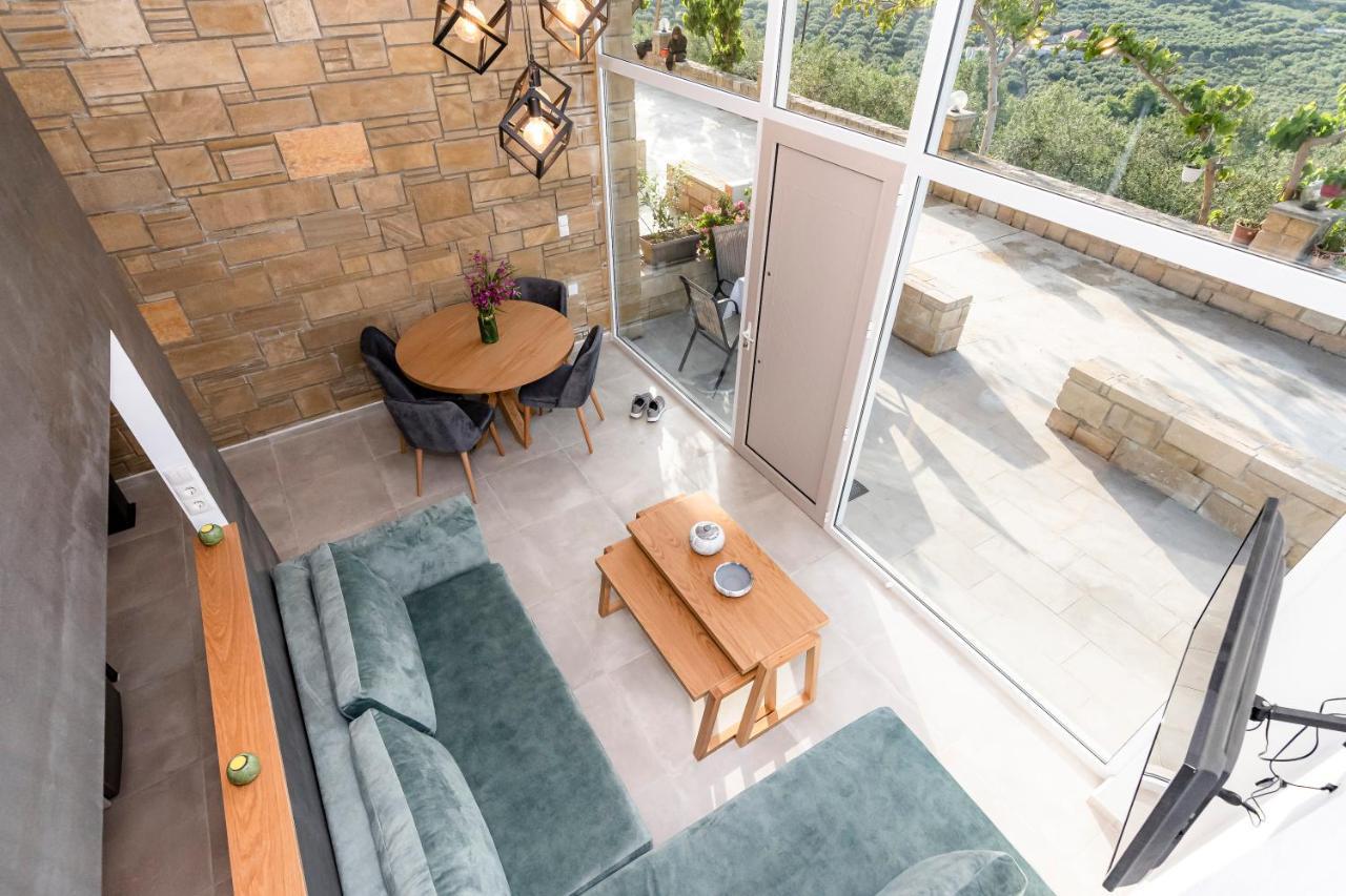 Rikanthos Stone Sea View Apartment Ι Faleliana Ngoại thất bức ảnh