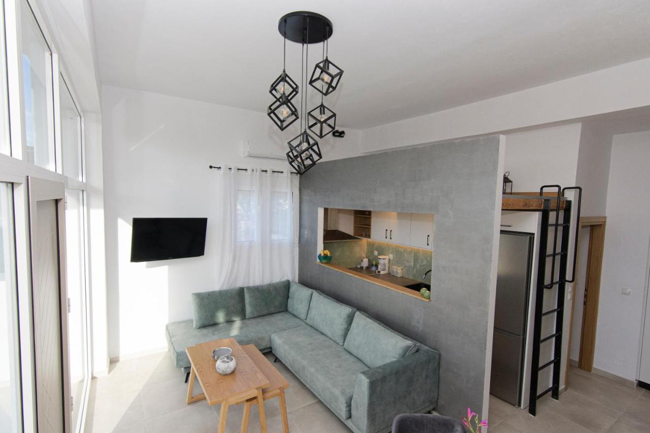 Rikanthos Stone Sea View Apartment Ι Faleliana Ngoại thất bức ảnh