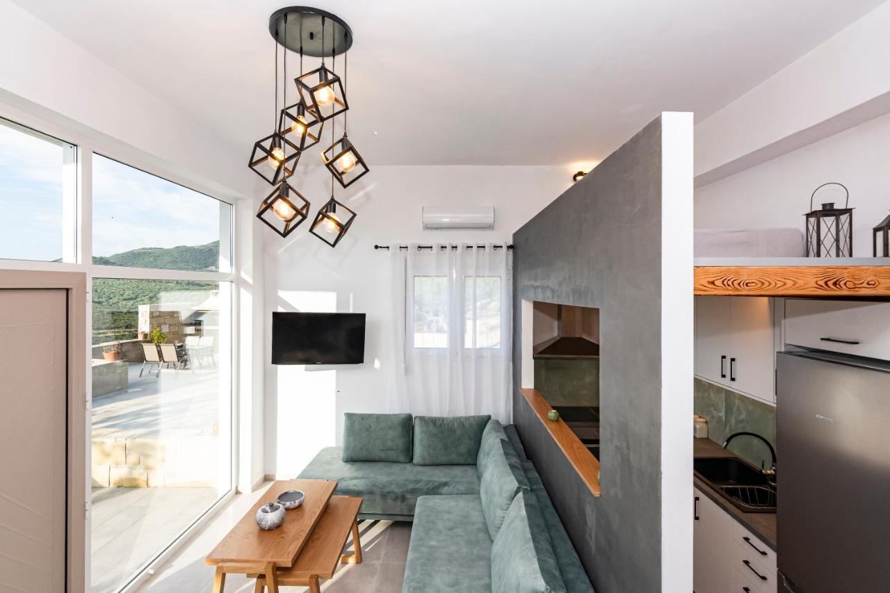 Rikanthos Stone Sea View Apartment Ι Faleliana Ngoại thất bức ảnh